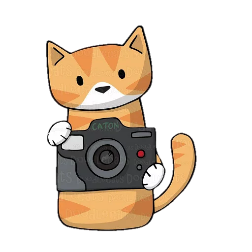 📷 Стикер «doodlecats» для Telegram