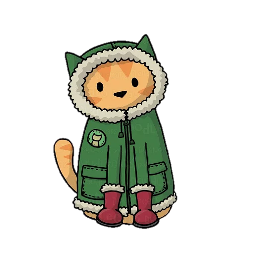❄ Стикер «doodlecats» для Telegram
