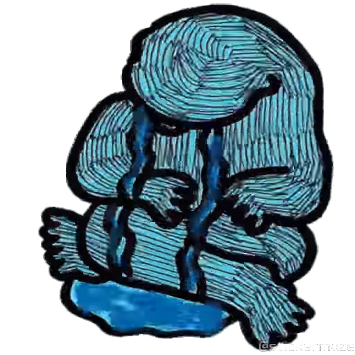 😭 Стикер «DooDles» для Telegram
