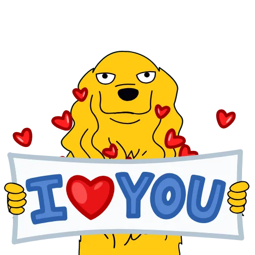 ❤️ Стикер «Doogle» для Telegram