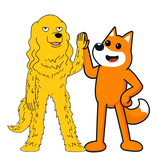 🤝 Стикер «Doogle» для Telegram