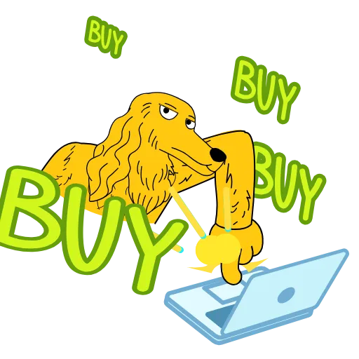 🟢 Стикер «Doogle» для Telegram