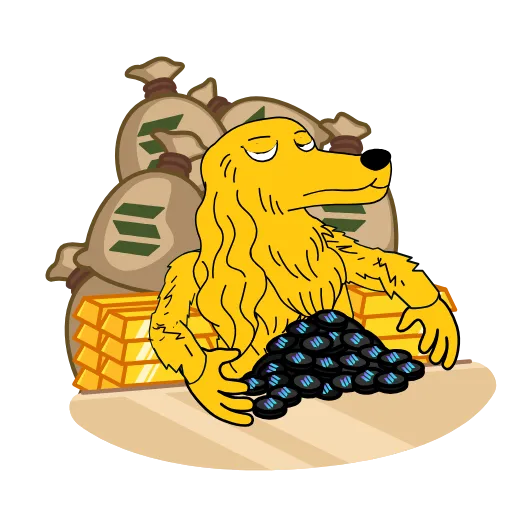 💵 Стикер «Doogle» для Telegram