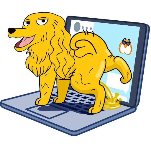 💻 Стикер «Doogle» для Telegram