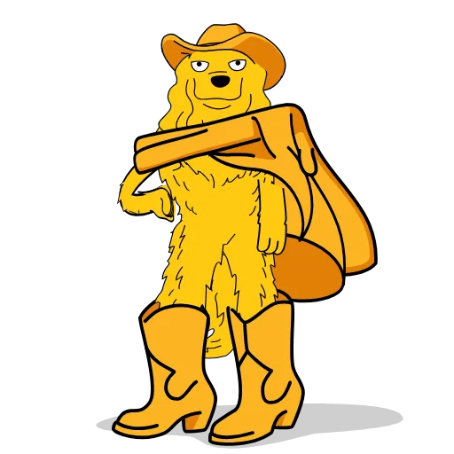 🤠 Стикер «Doogle» для Telegram