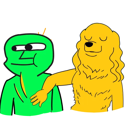 👊 Стикер «Doogle» для Telegram