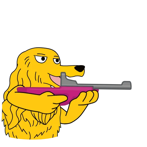 🔫 Стикер «Doogle» для Telegram