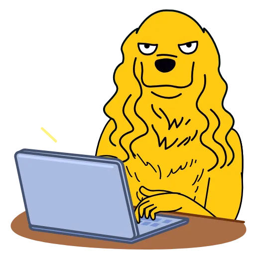 💻 Стикер «Doogle» для Telegram