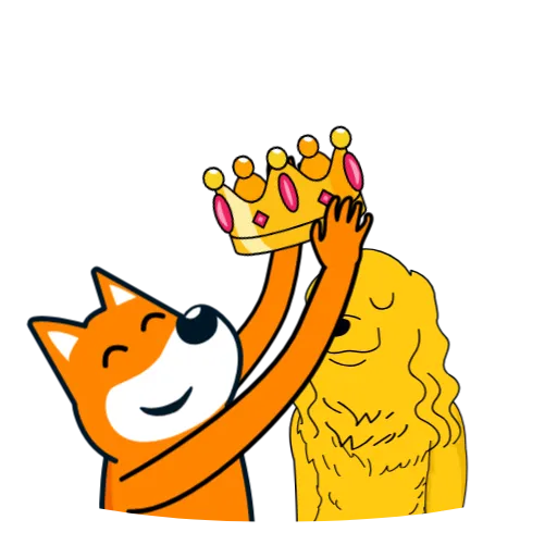 👑 Стикер «Doogle» для Telegram