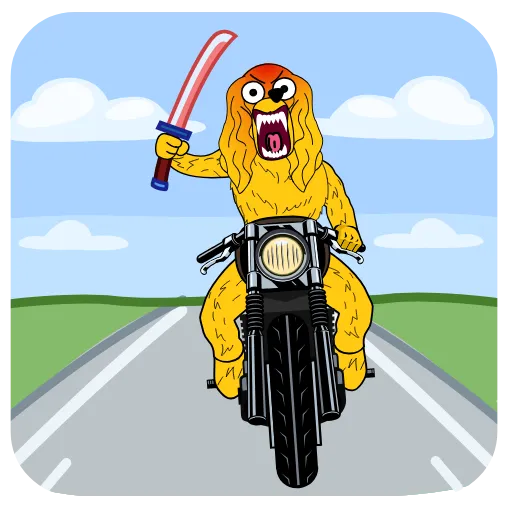 ⚔️ Стикер «Doogle» для Telegram