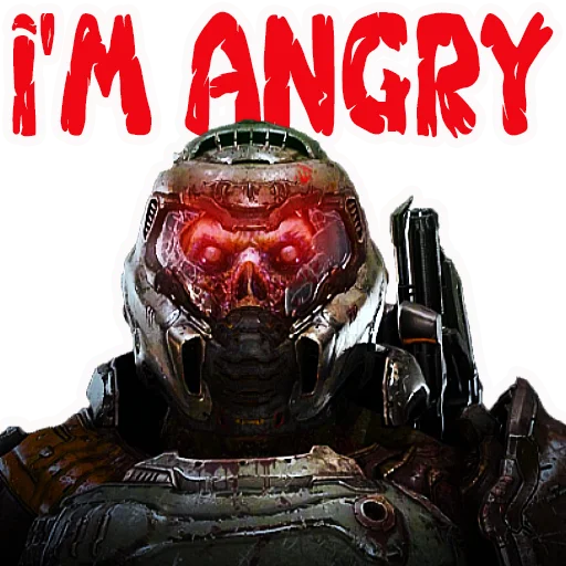 🤬 Стикер «Doom Eternal» для Telegram