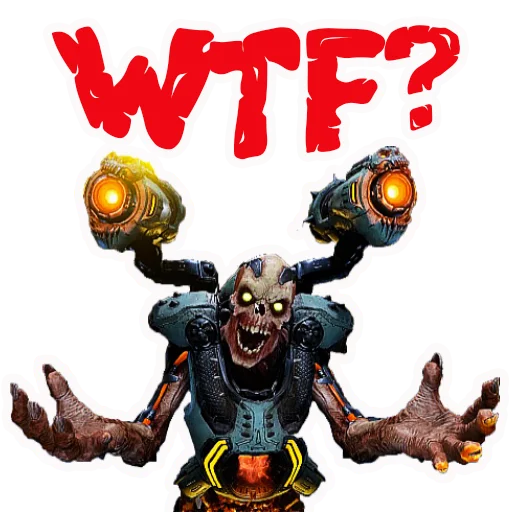 🤦‍♂️ Стикер «Doom Eternal» для Telegram