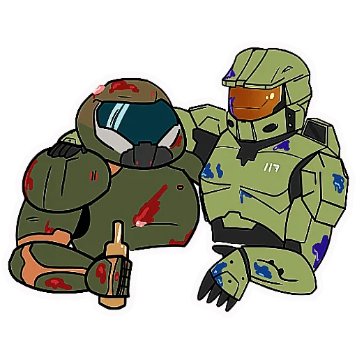 🤝 Стикер «Doom Eternal» для Telegram