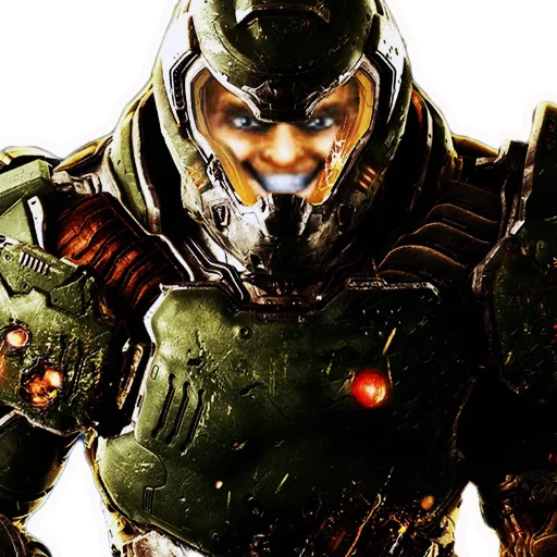 😆 Стикер «Doom Eternal» для Telegram