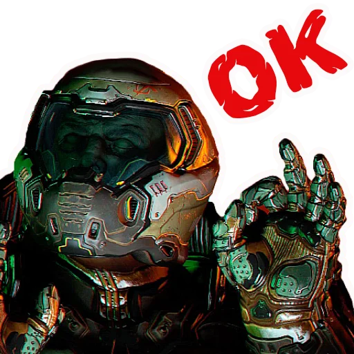 Стикерпак Doom Eternal для Telegram