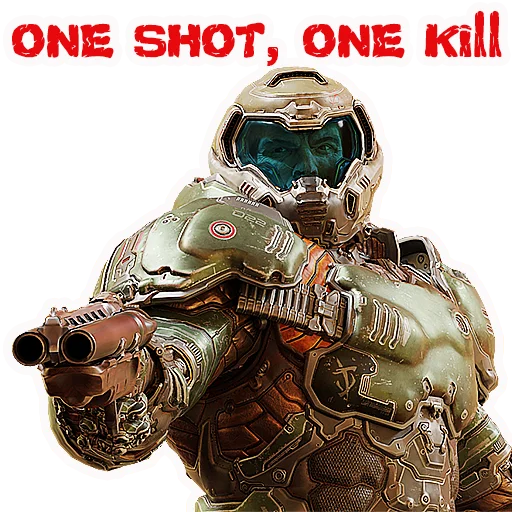 🔫 Стикер «Doom Eternal» для Telegram