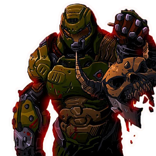 👊 Стикер «Doom Eternal» для Telegram