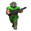 Стикер 17 Doom Animated