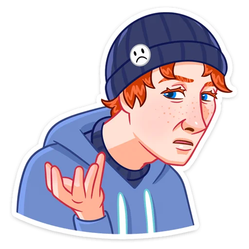 🤨 Стикер «Думер Дэн» для Telegram