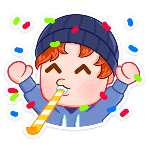 🥳 Стикер «Думер Дэн» для Telegram