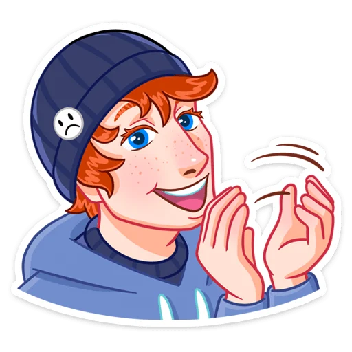 👏 Стикер «Думер Дэн» для Telegram