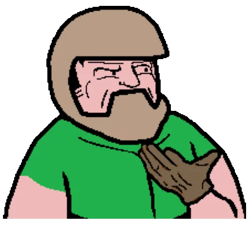 🤨 Стикер «Doom Rip & Tear» для Telegram