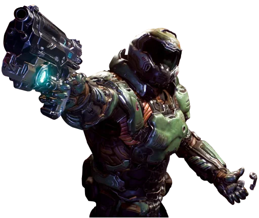 😃 Стикер «Doom Rip & Tear» для Telegram
