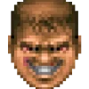 Стикер 13 😠 Doomguy emoji (Doom)
