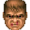 Стикер 3 Doomguy emoji (Doom)
