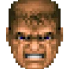 Стикер 7 Doomguy emoji (Doom)