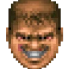 Стикер 13 Doomguy emoji (Doom)
