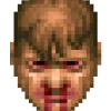 Стикер 4 Doomguy emoji (Doom)