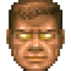 Стикер 16 Doomguy emoji (Doom)