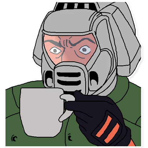 👀 Стикер «DOOM» для Telegram