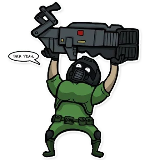 ✊ Стикер «DOOM» для Telegram