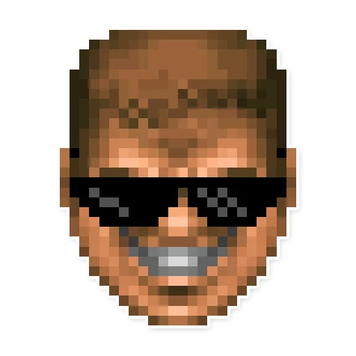 😎 Стикер «DOOM» для Telegram