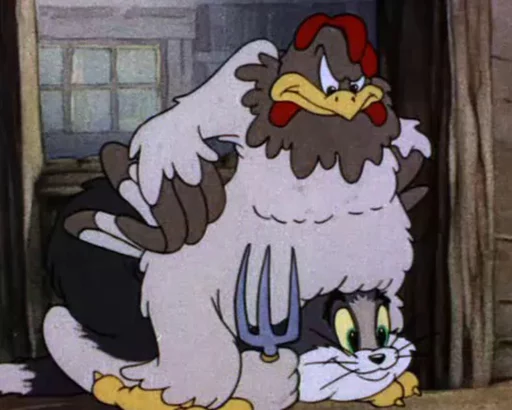 😁 Стикер «dope Tom & Jerry» для Telegram