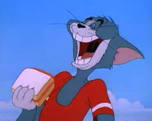 😆 Стикер «dope Tom & Jerry» для Telegram