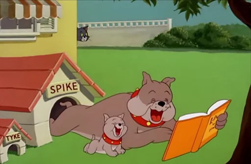😂 Стикер «dope Tom & Jerry» для Telegram