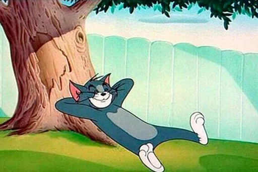 😌 Стикер «dope Tom & Jerry» для Telegram