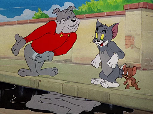😌 Стикер «dope Tom & Jerry» для Telegram
