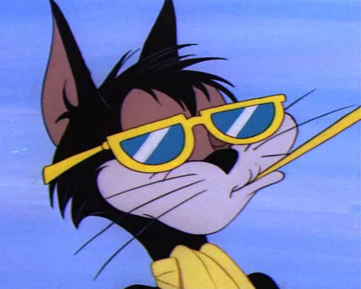 😎 Стикер «dope Tom & Jerry» для Telegram