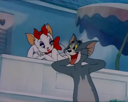 😏 Стикер «dope Tom & Jerry» для Telegram