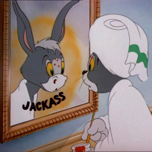 🐴 Стикер «dope Tom & Jerry» для Telegram