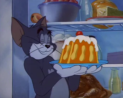 😋 Стикер «dope Tom & Jerry» для Telegram