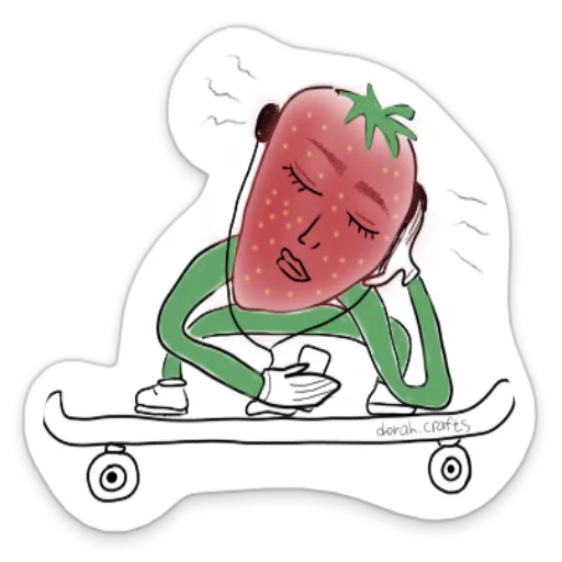 🎧 Стикер «dorahcrafts» для Telegram