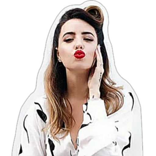 😘 Стикер «Надя Дорофеева» для Telegram