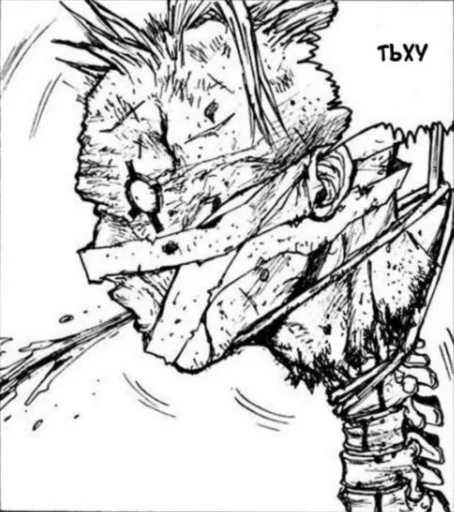 🤦‍♂️ Стикер «dorohedoro» для Telegram