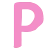 😊 Эмодзи «Розовые буквы и значки» для Telegram