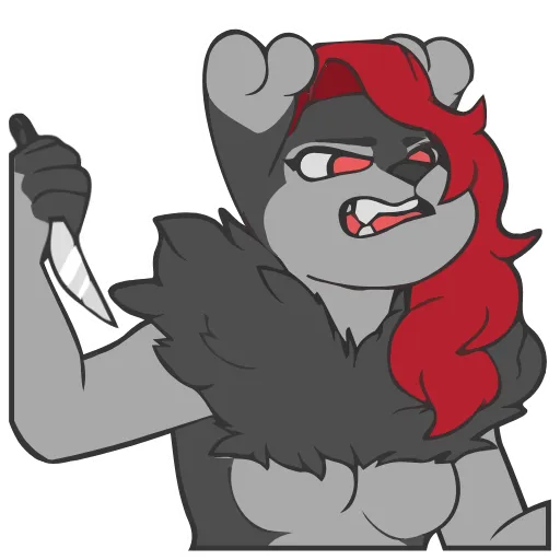 🔪 Стикер «Doru Animated» для Telegram